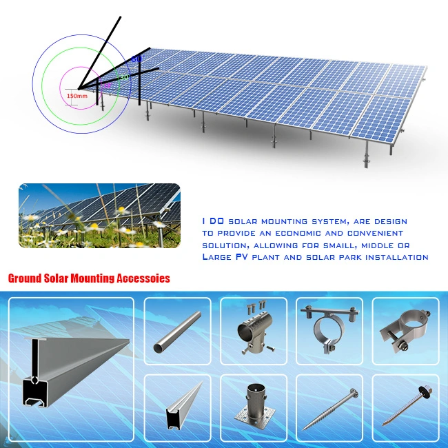 Eco Friendly Aluminum Accessories of Solar Rack (XL084)