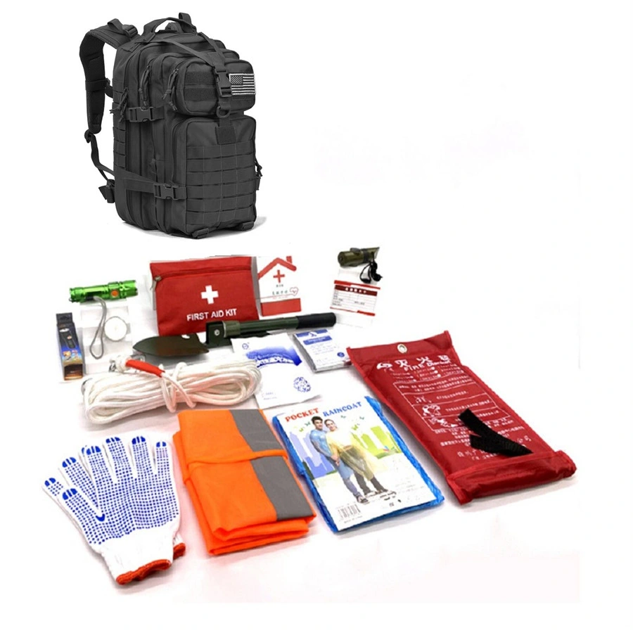 Factory Direct Sale Kit Emergency and Equipment Medical Rescue Bag Life Saving Flood Survival Gear