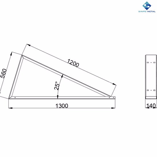 Solar Power System Solar Accessories - Aluminum Rail